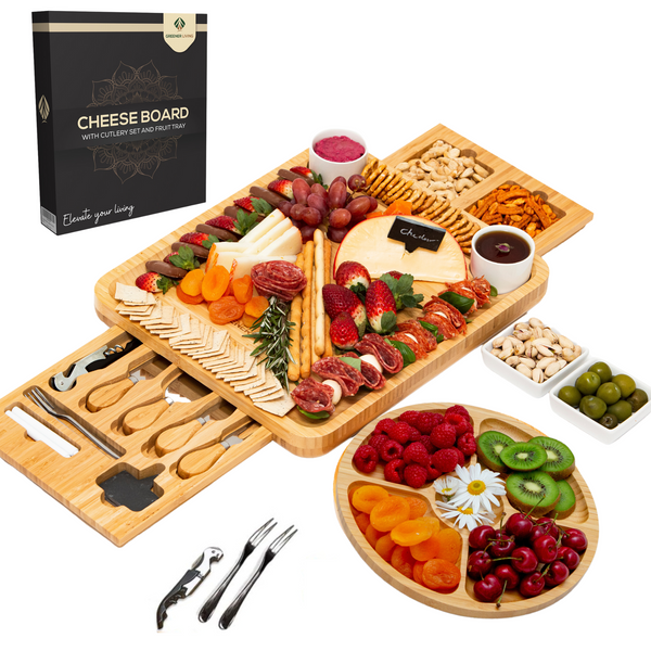 Unique Cheese Board With Fruit Tray