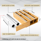 3 In 1 Wrap Dispenser With Cutter